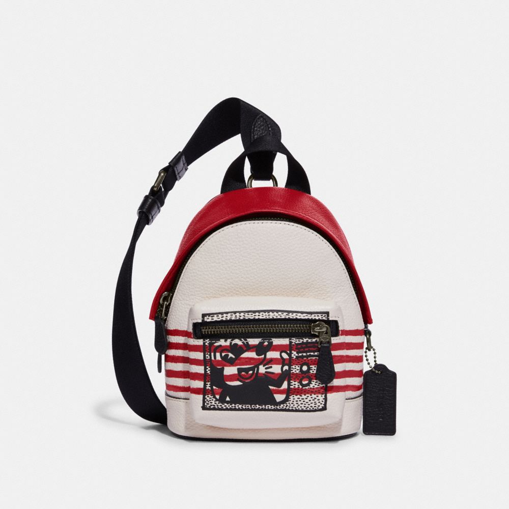 COACH® | Disney Mickey Mouse X Keith Haring Small West Backpack