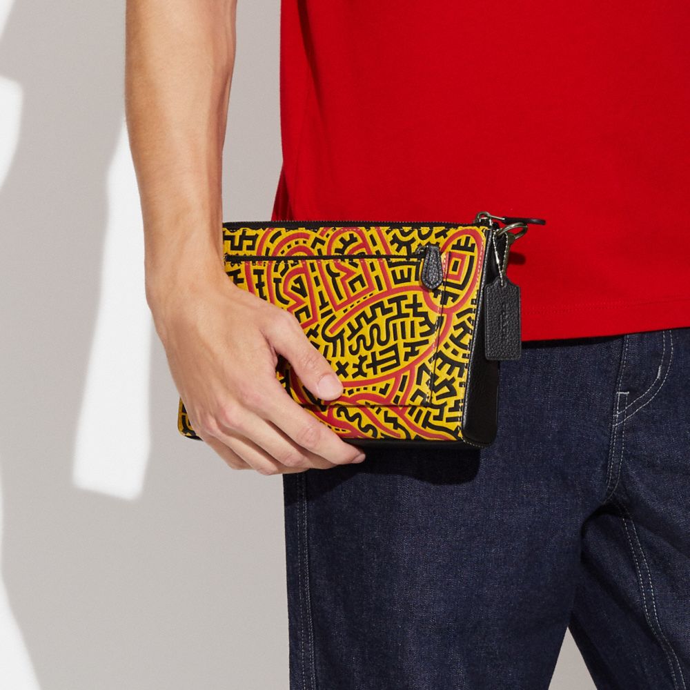 COACH®,Disney Mickey Mouse X Keith Haring Holden Crossbody,,Detail View