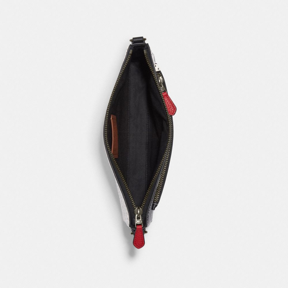 COACH®,Disney Mickey Mouse X Keith Haring Holden Crossbody,,Inside View,Top View
