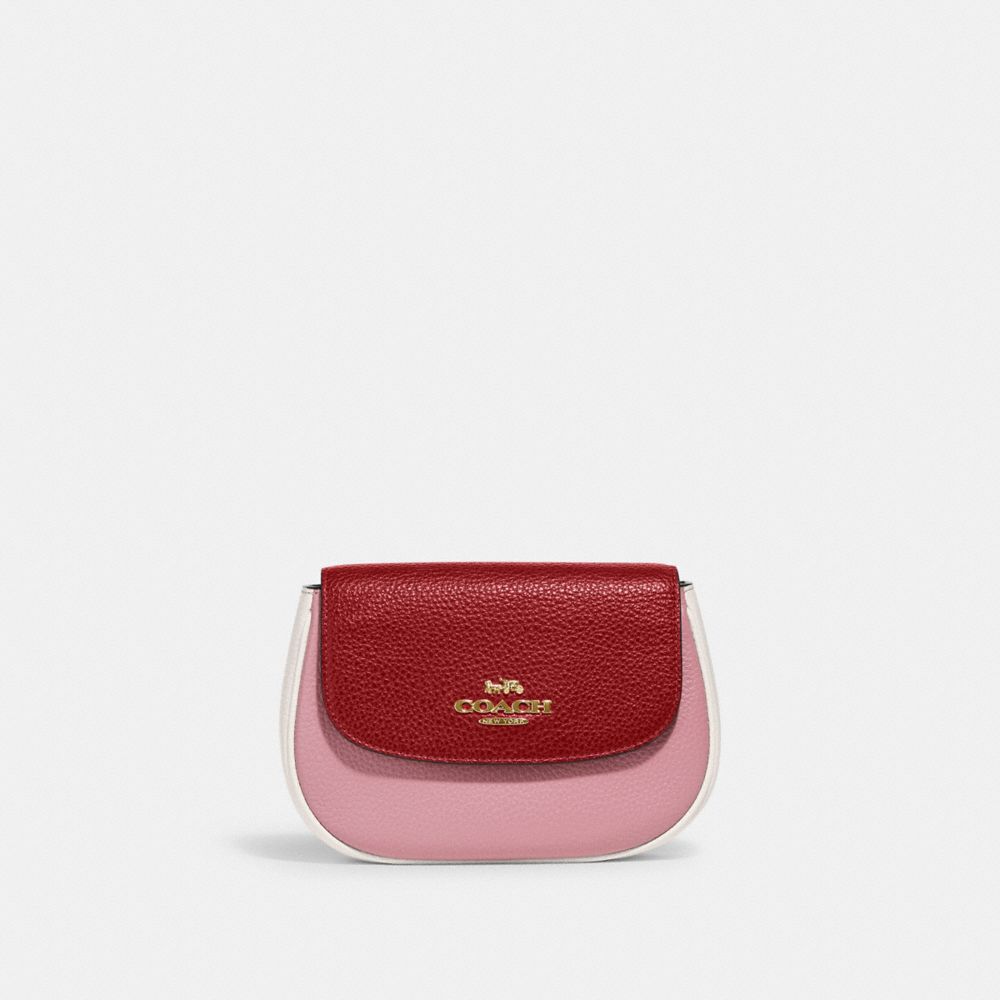 Sac ceinture Saddle en color block