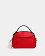 COACH®,DISNEY MICKEY MOUSE X KEITH HARING SERENA SATCHEL,Leather,Small,Gold/Electric Red Multi,Back View