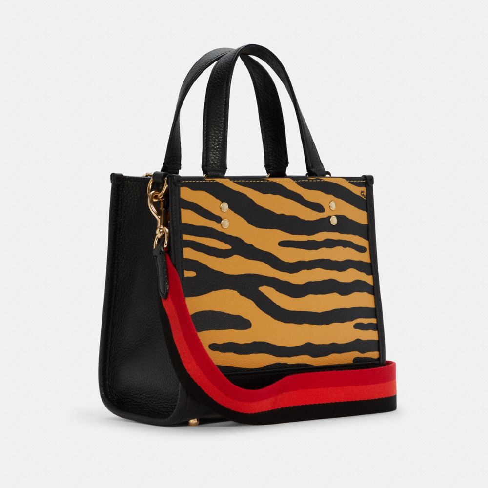 dempsey tote 22 with tiger print