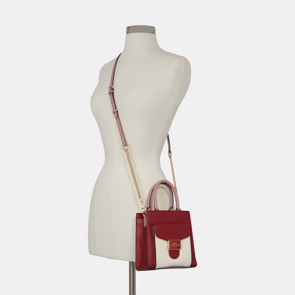 mini pepper crossbody in colorblock