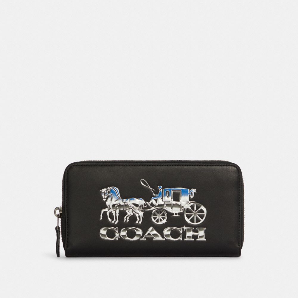 COACH Outlet Accordion Wallet With Horse And Carriage