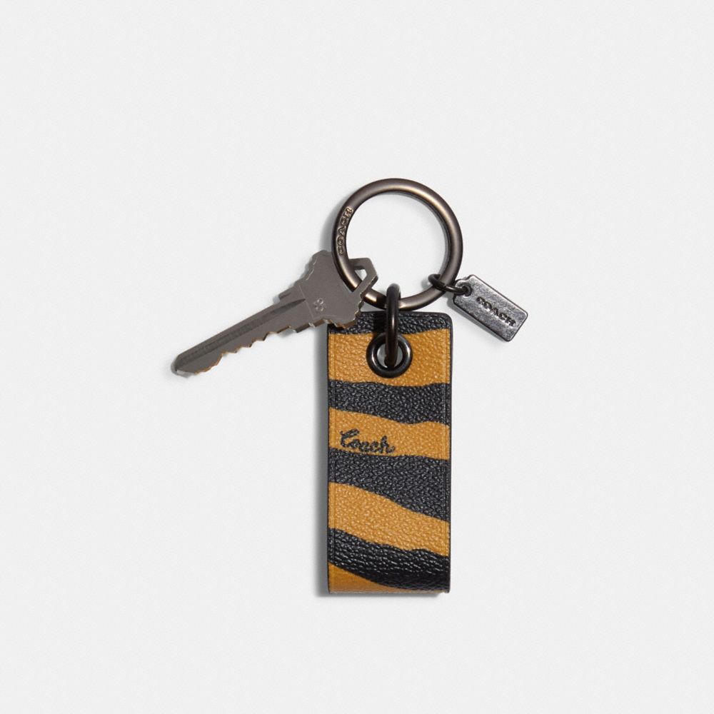 COACH®  Usb Key Fob With Tiger Print