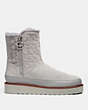 COACH®,ISA BOOT,Washed Steel,Angle View