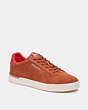 COACH®,CLIP LOW TOP SNEAKER,Canyon,Front View