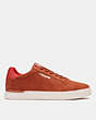 COACH®,CLIP LOW TOP SNEAKER,Canyon,Angle View