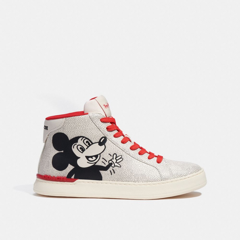 COACH®  Disney Mickey Mouse X Keith Haring Clip High Top