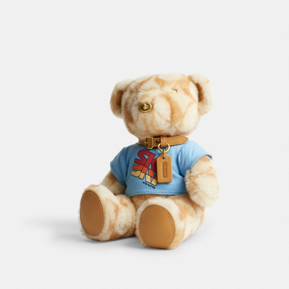 Ski Bear Collectible In Signature Shearling