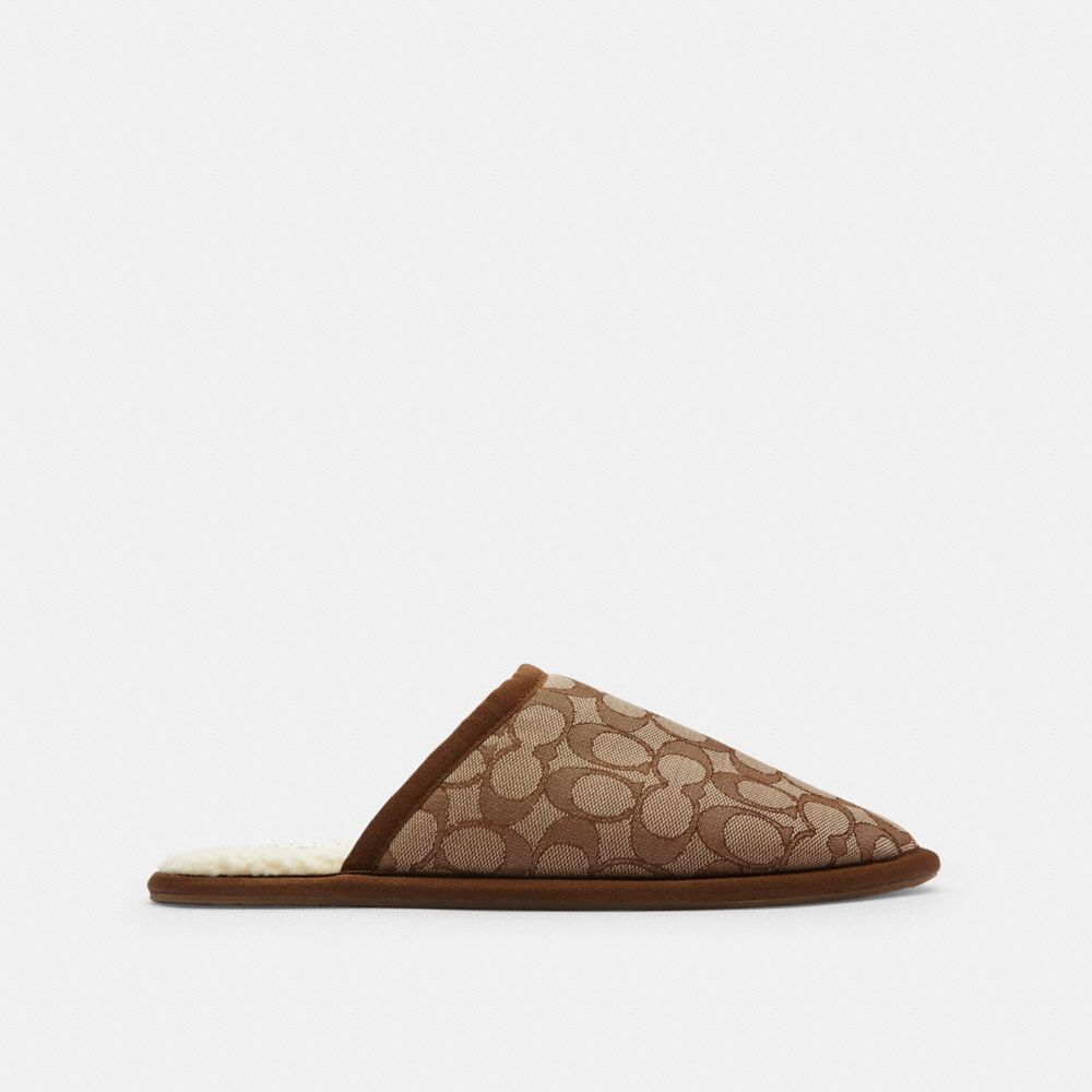 COACH®  Ziva Slipper In Signature Jacquard