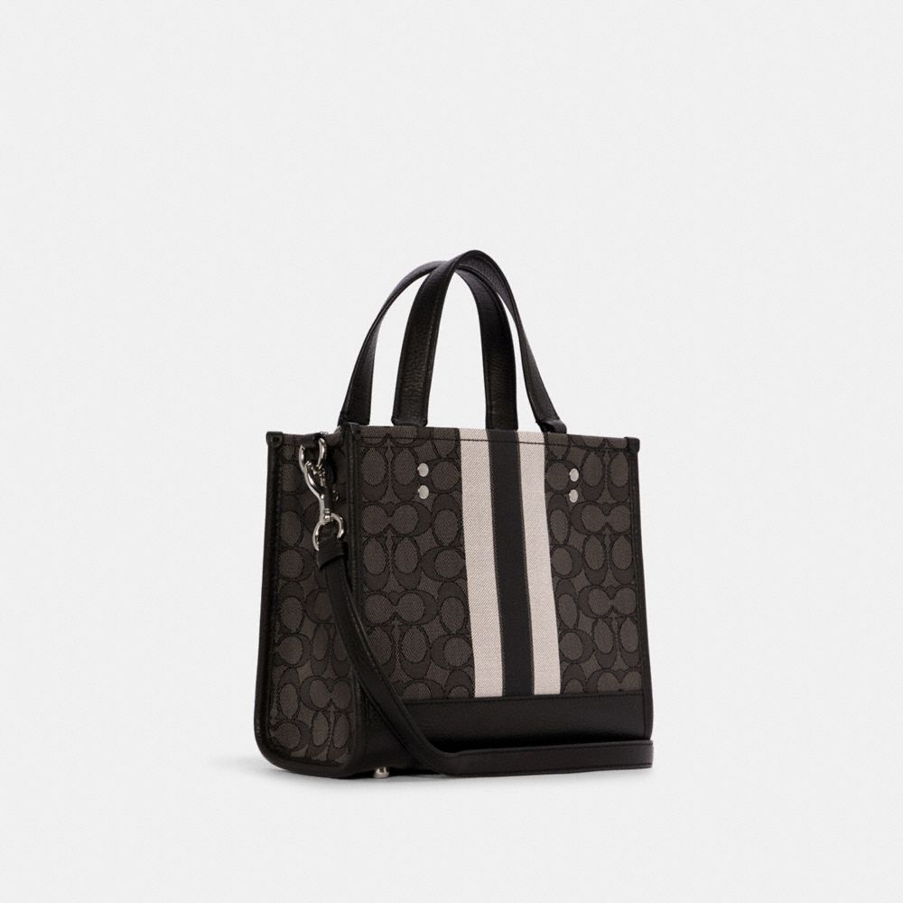 COACH OUTLET® | Dempsey Tote 22 In Signature Jacquard With Stripe