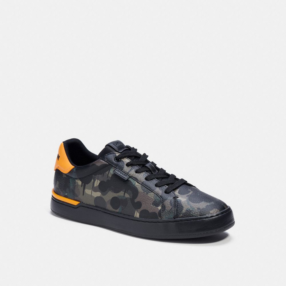 COACH Men's CitySole Lowline Signature Canvas and Leather Retro