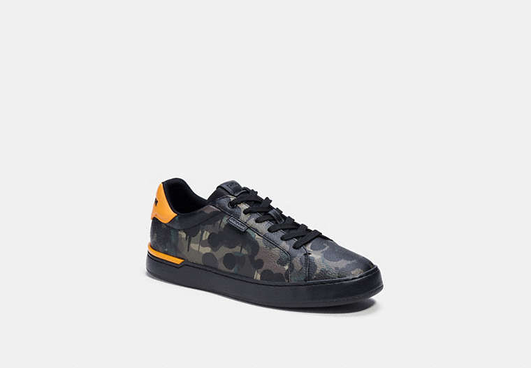 Lowline Low Top Sneaker With Camo Print