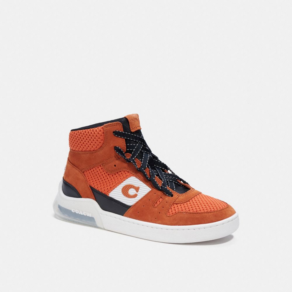 COACH®,Citysole High Top Sneaker,,Front View