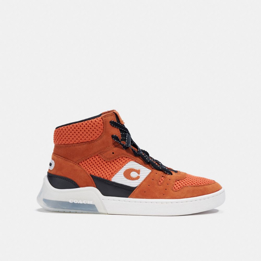 COACH®,Citysole High Top Sneaker,,Angle View