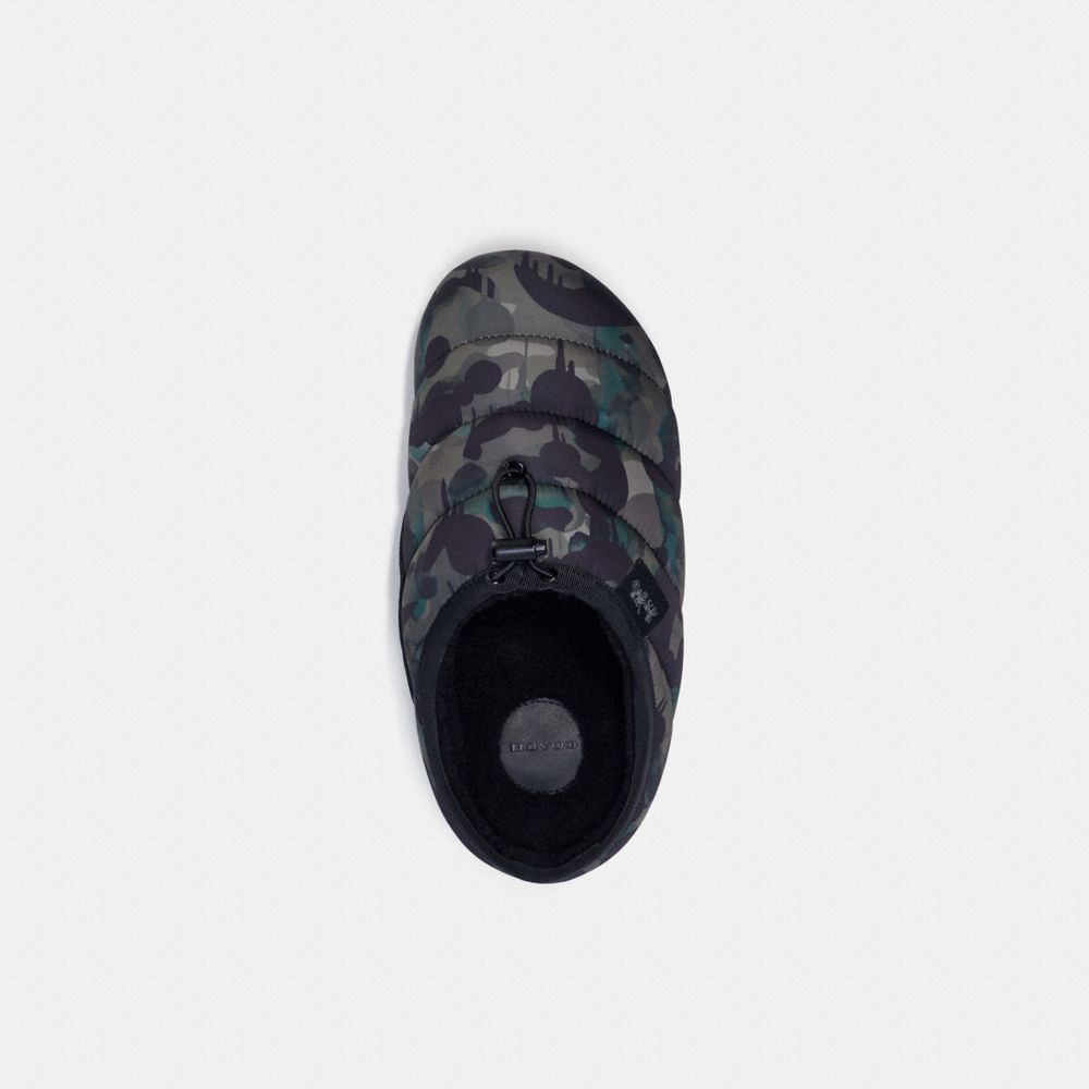 Slipper With Camo Print