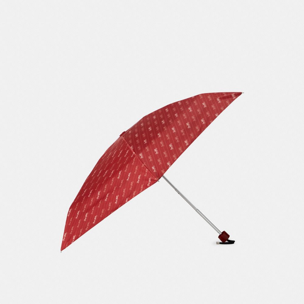 Mini parapluie à protection UV avec imprimé cheval et chariot