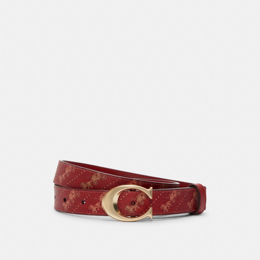 Signature Buckle Belt, 25 Mm