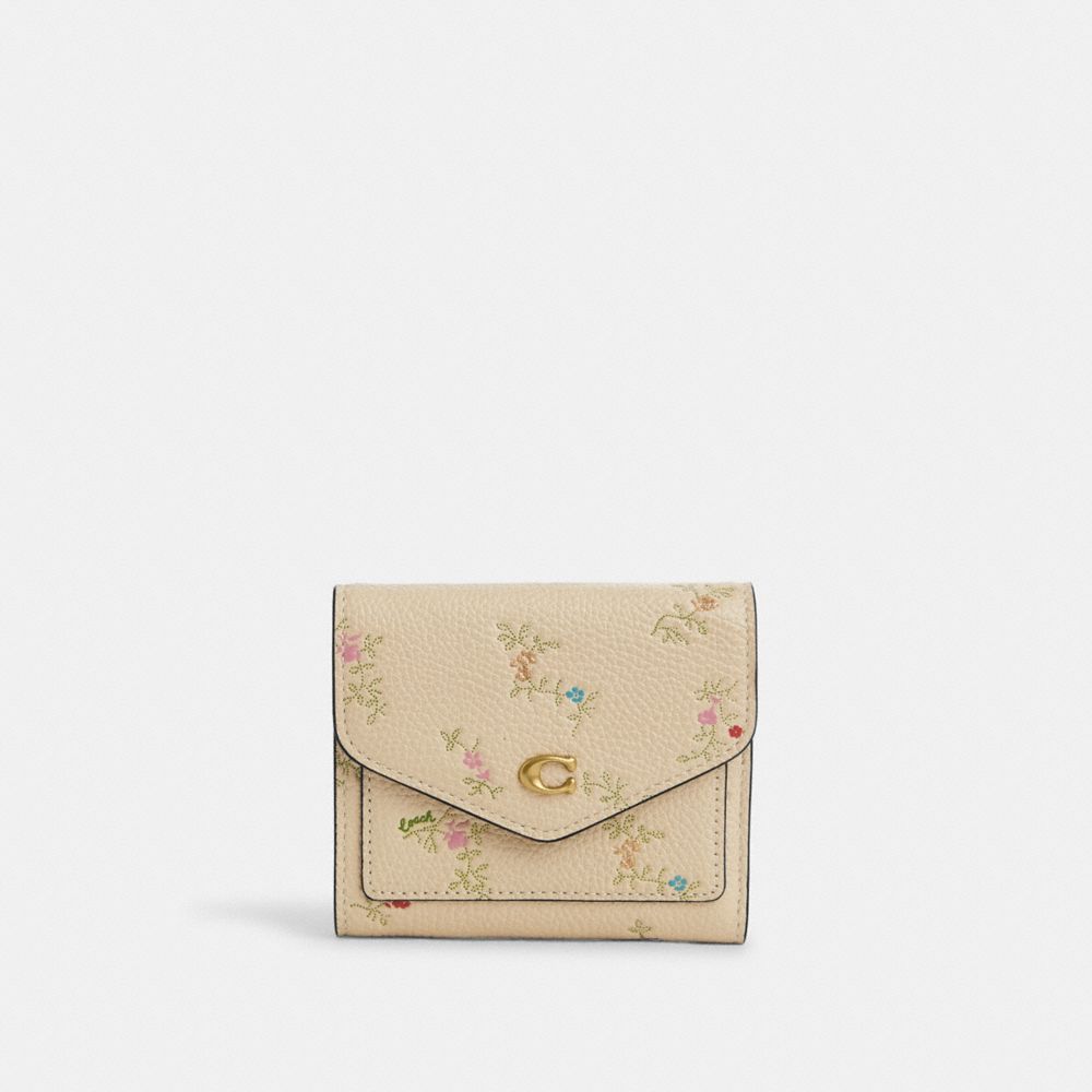 COACH® | Wyn Small Wallet With Antique Floral Print