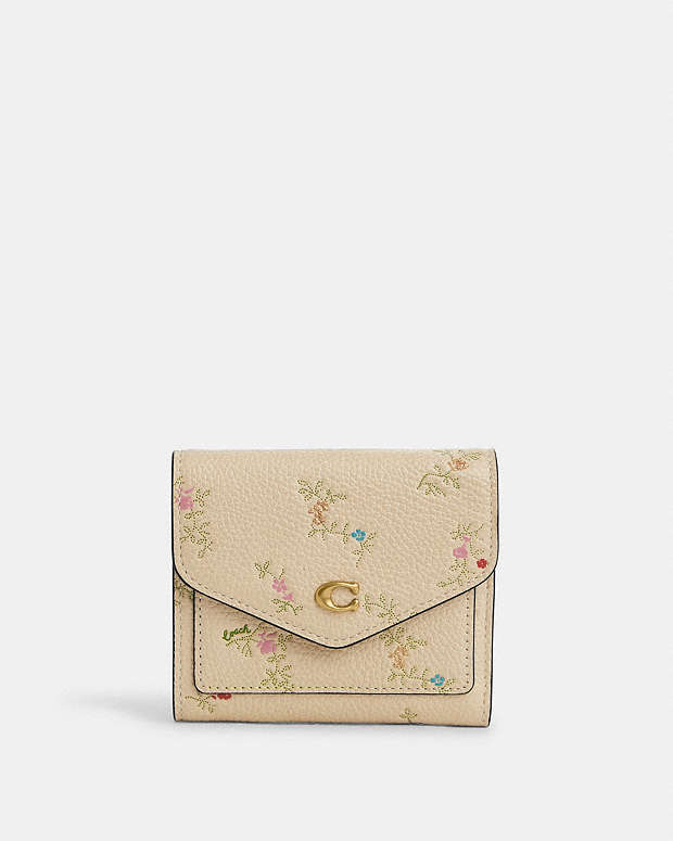COACH® | Wyn Small Wallet With Antique Floral Print