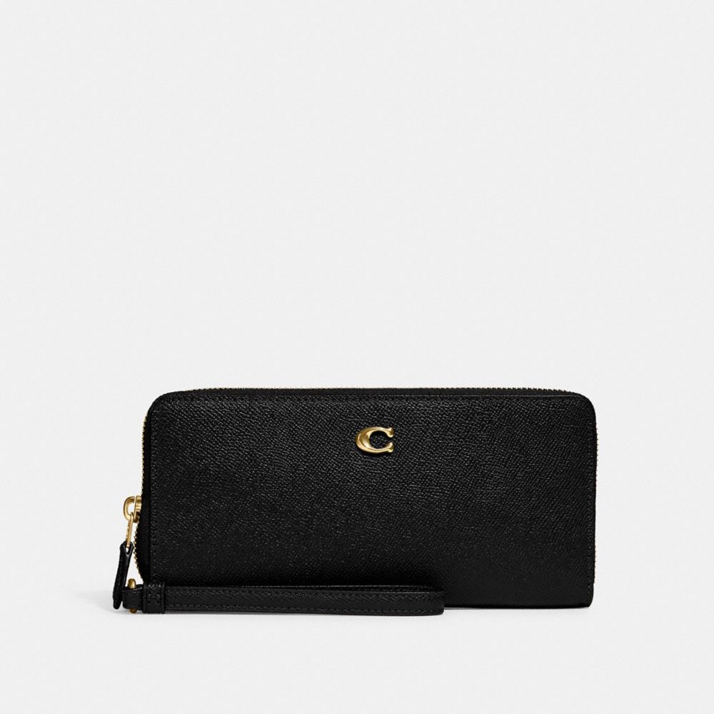 Coach wallet with on sale strap