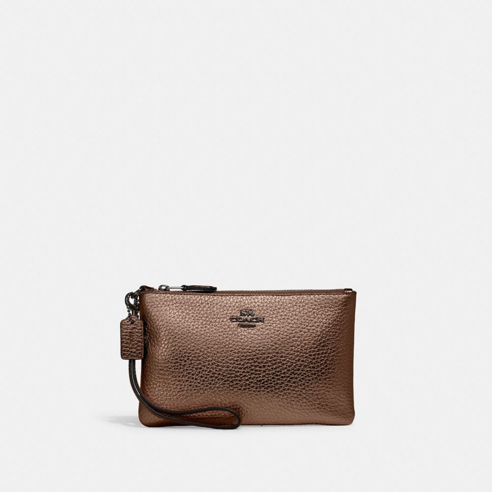 Coach wristlet leather new arrivals