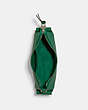 COACH®,PENNIE SHOULDER BAG 25,Mini,Silver/Green,Inside View,Top View