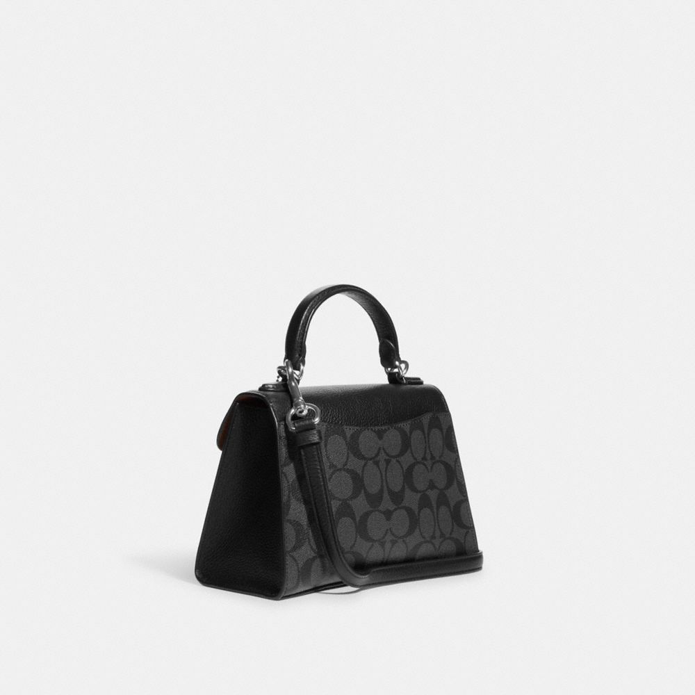 COACH OUTLET® | Pepper Satchel In Signature Canvas