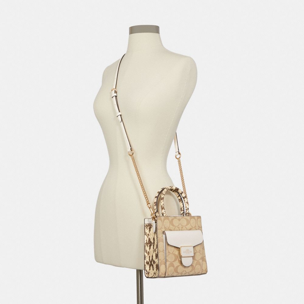 Mini Pepper Crossbody In Signature Canvas