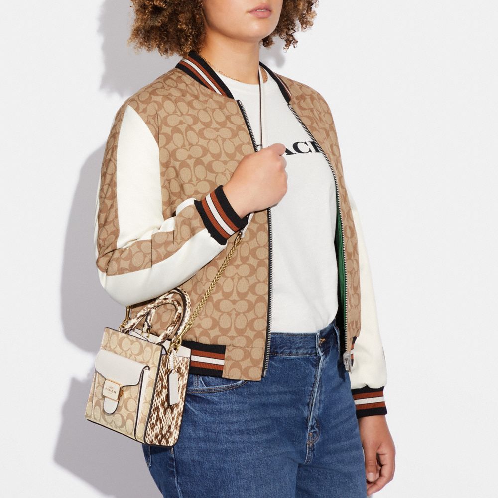 Mini Pepper Crossbody In Signature Canvas