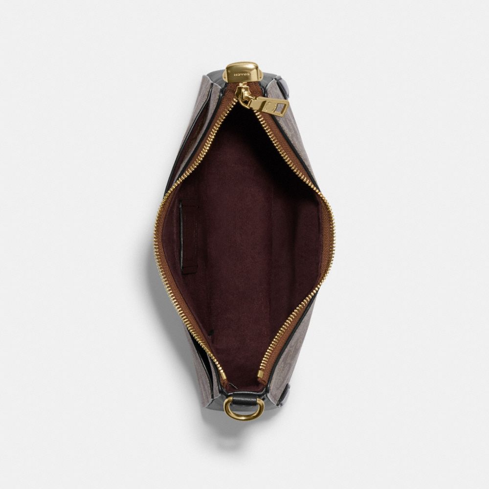 Georgie Hobo In Colorblock Signature Canvas