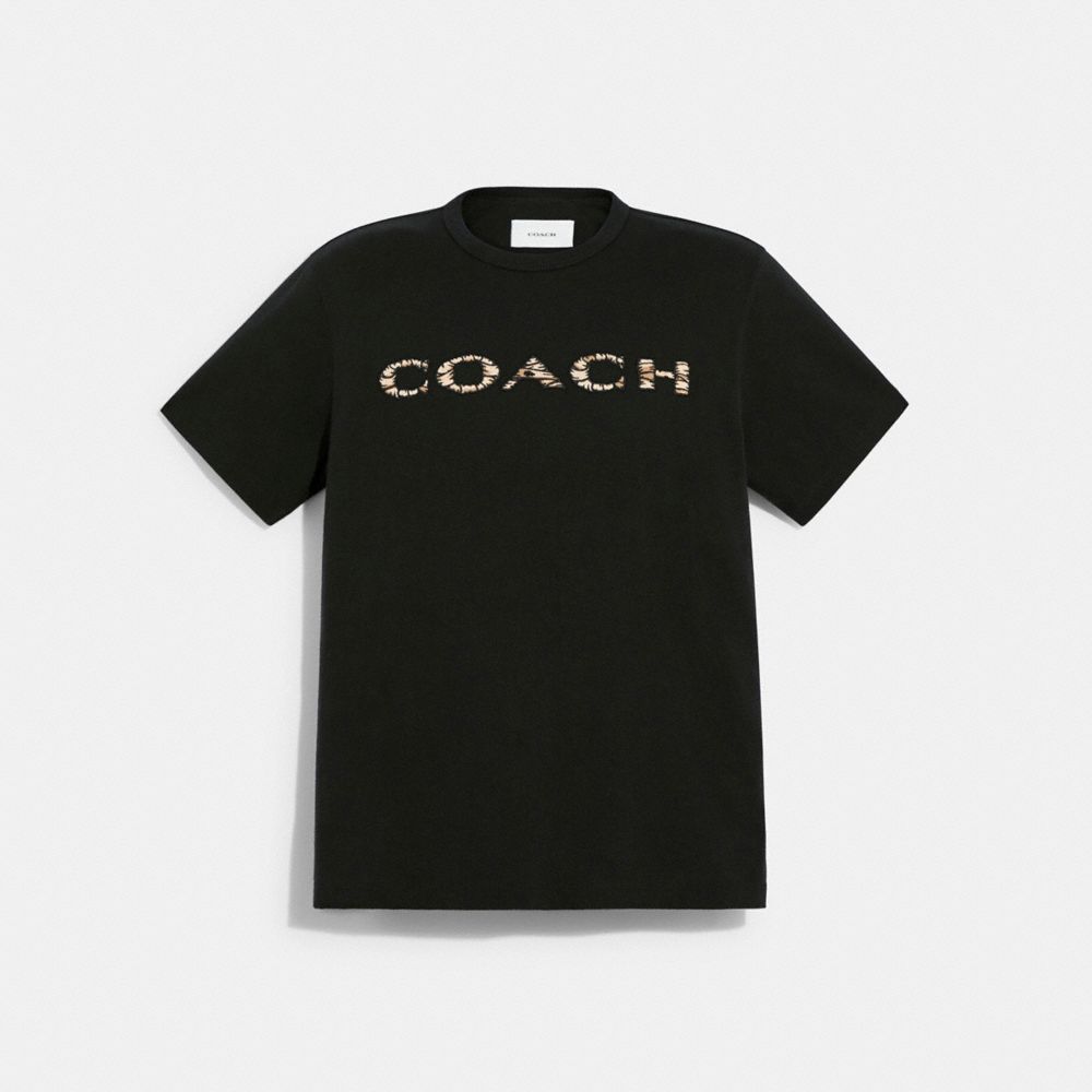 Coach X Michael B. Jordan Mummified Signature T Shirt In Organic Cotton