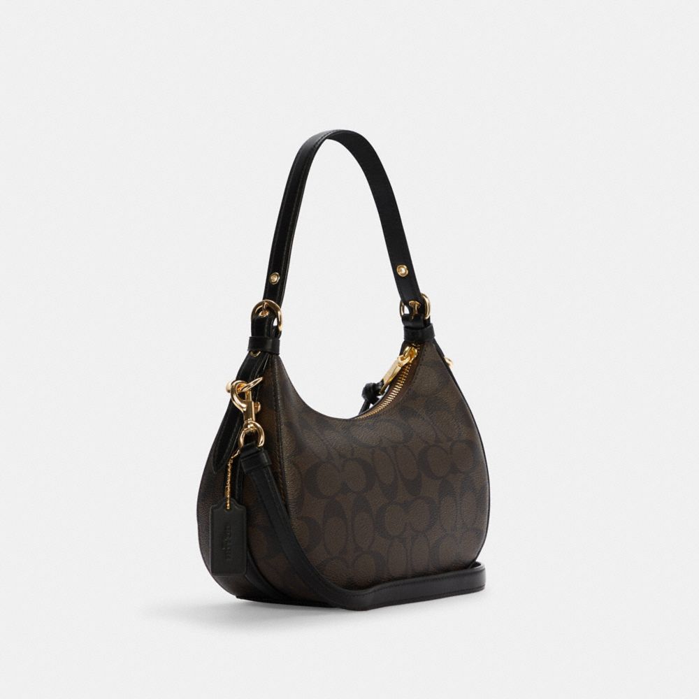 COACH®  Kleo Hobo In Signature Canvas