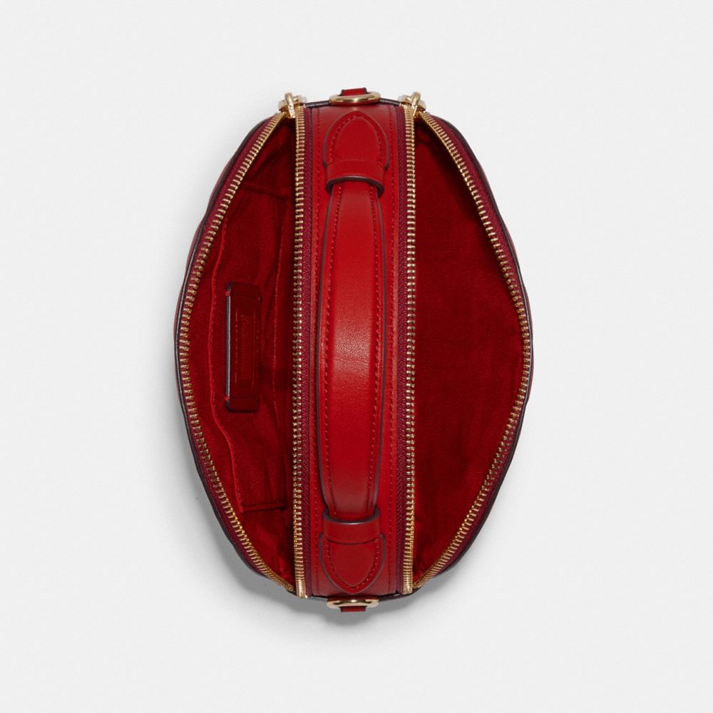 Serena Satchel With Linear Quilting