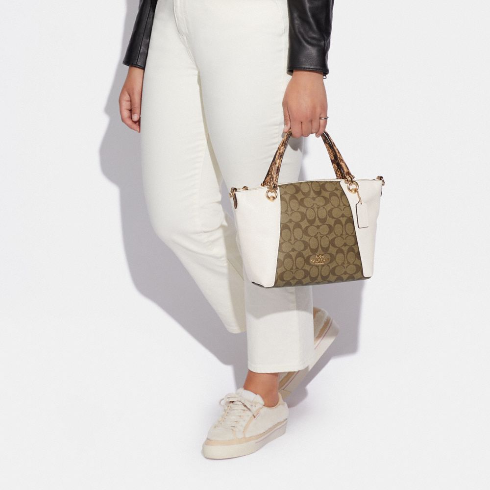 COACH OUTLET®  Kacey Satchel In Colorblock