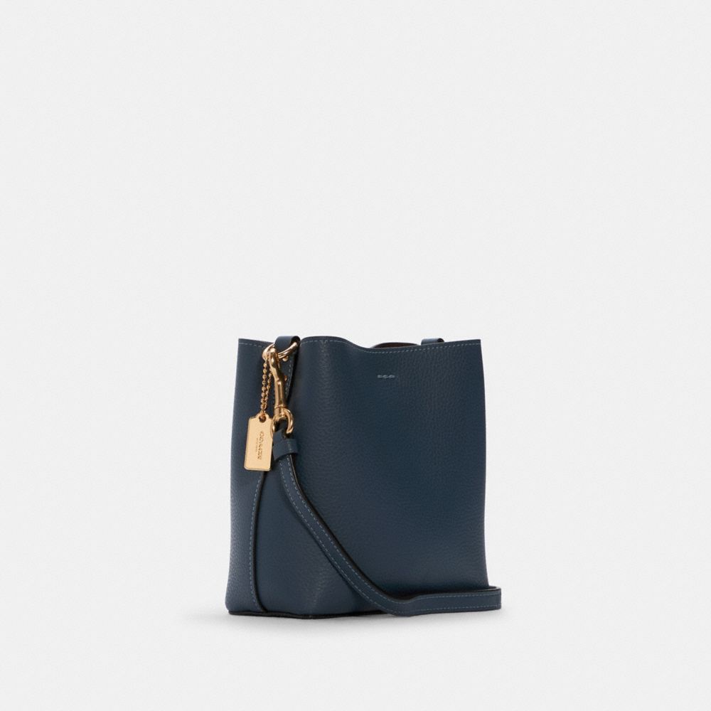 COACH®,Mini Town Bucket Bag,,Angle View