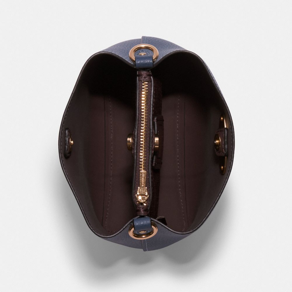 COACH®,Mini Town Bucket Bag,,Inside View,Top View