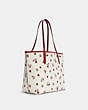 City Tote Bag With Ladybug Floral Print