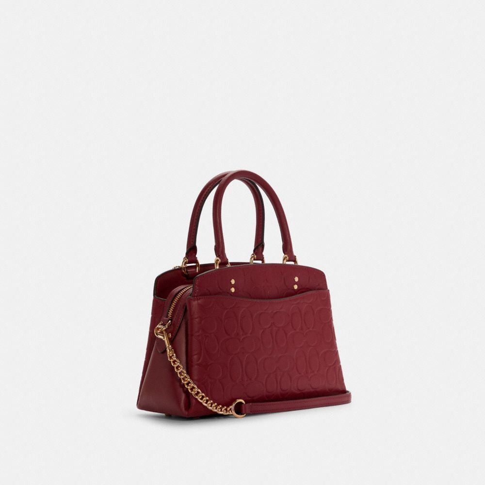 COACH®  Mini Lillie Carryall In Signature Leather