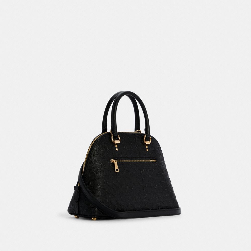Katy Satchel In Signature Leather