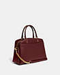 COACH®,LILLIE CARRYALL,Large,Gold/Black Cherry Multi,Angle View