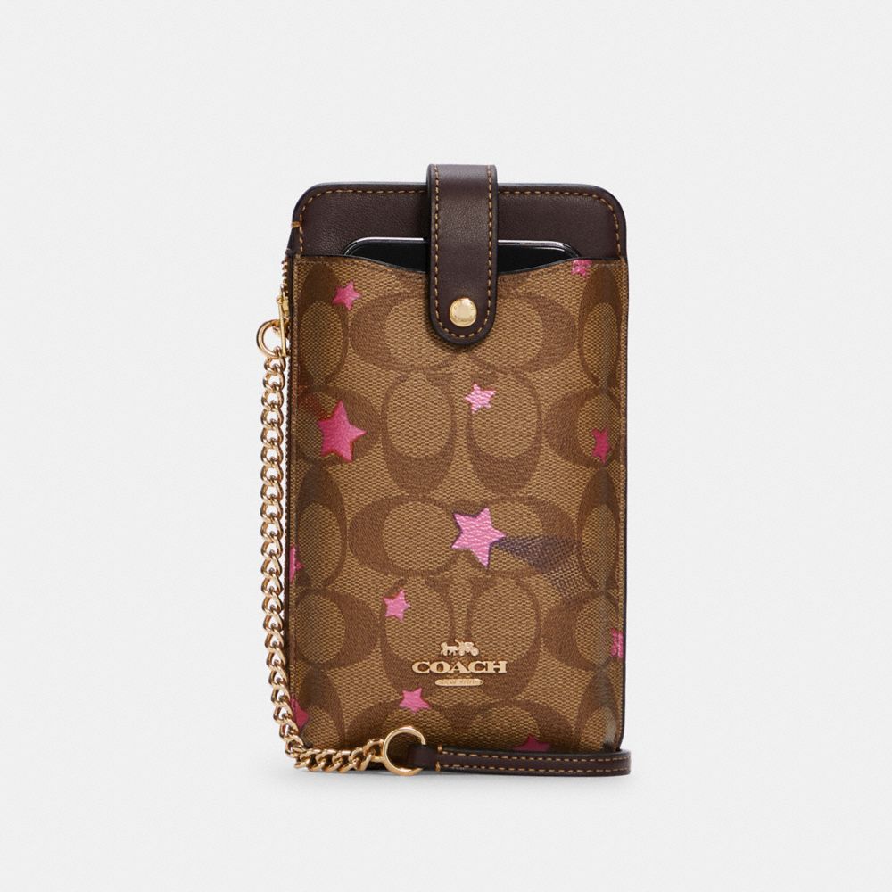 Coach iphone crossbody discount bag