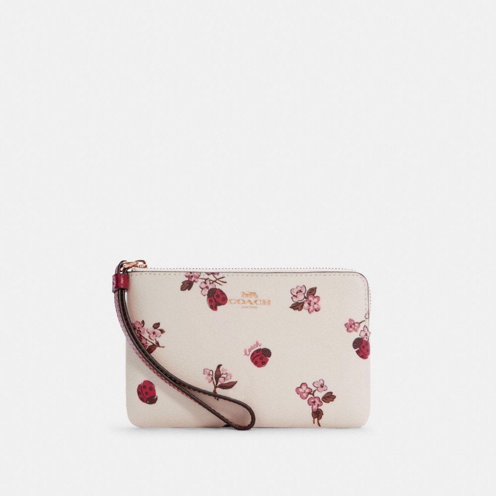 Coach ladybug wallet new arrivals