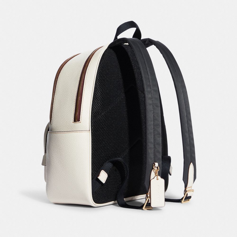 COACH® | Court Backpack In Signature Canvas With Tiger