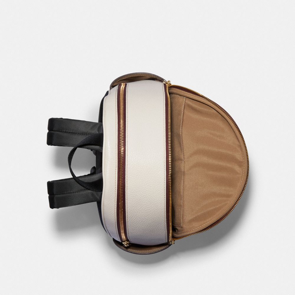 Court Backpack In Signature Canvas With Tiger