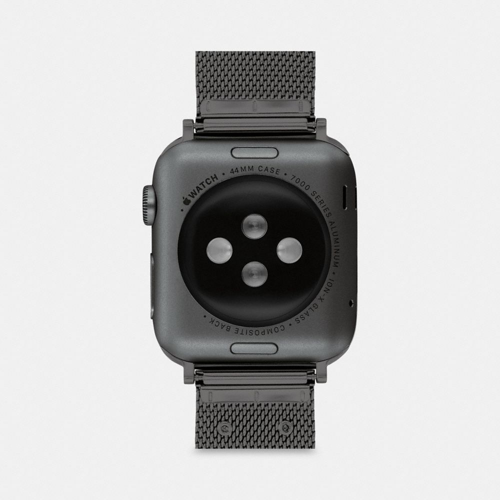 Correa Coach 14700044 Apple Watch 42-44-45 mm Piel Negro MacStore Online