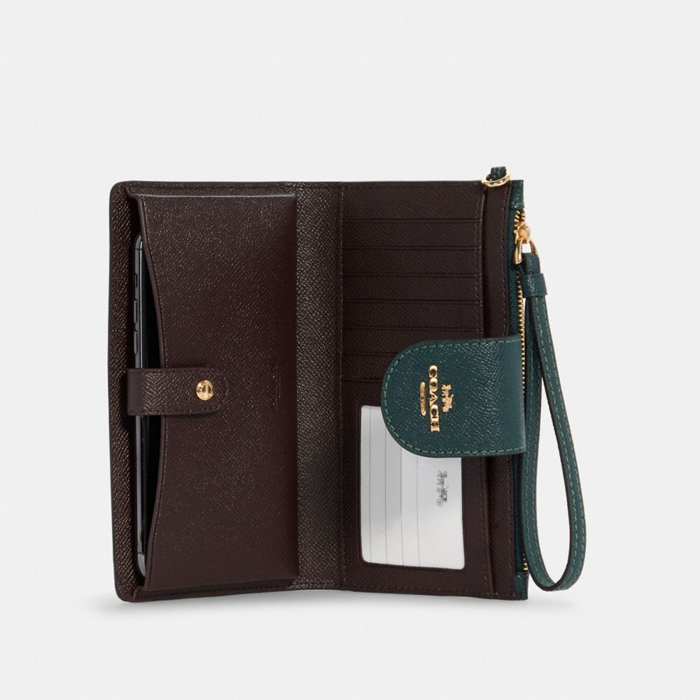 Coach Bags | Coach Boxed Tech Wallet | Color: Green | Size: Os | Sheila_Teixeira's Closet