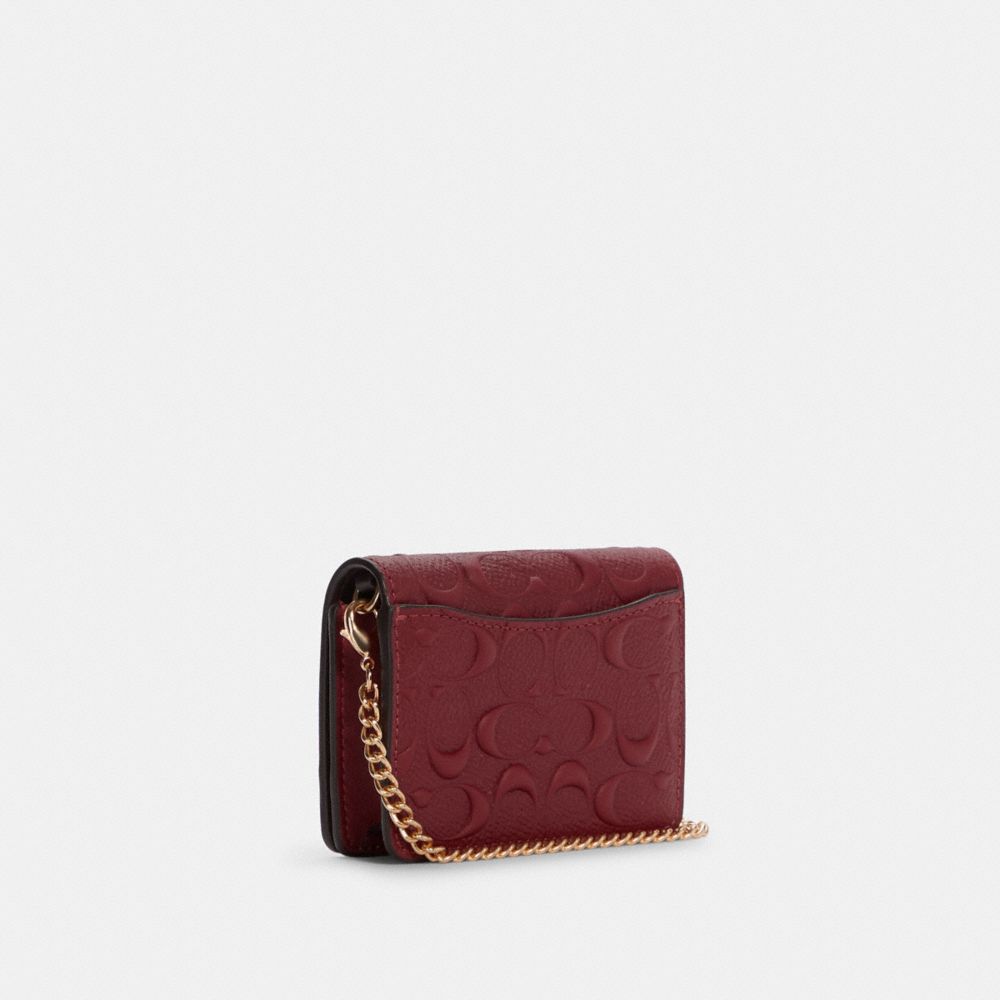 COACH COIN WALLET IN SIGNATURE CROSSGRAIN LEATHER – Pit-a-Pats.com