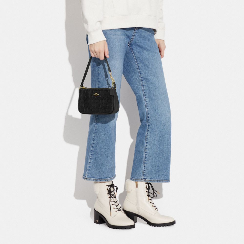 COACH®,Nolita 19 In Signature Leather,,Detail View